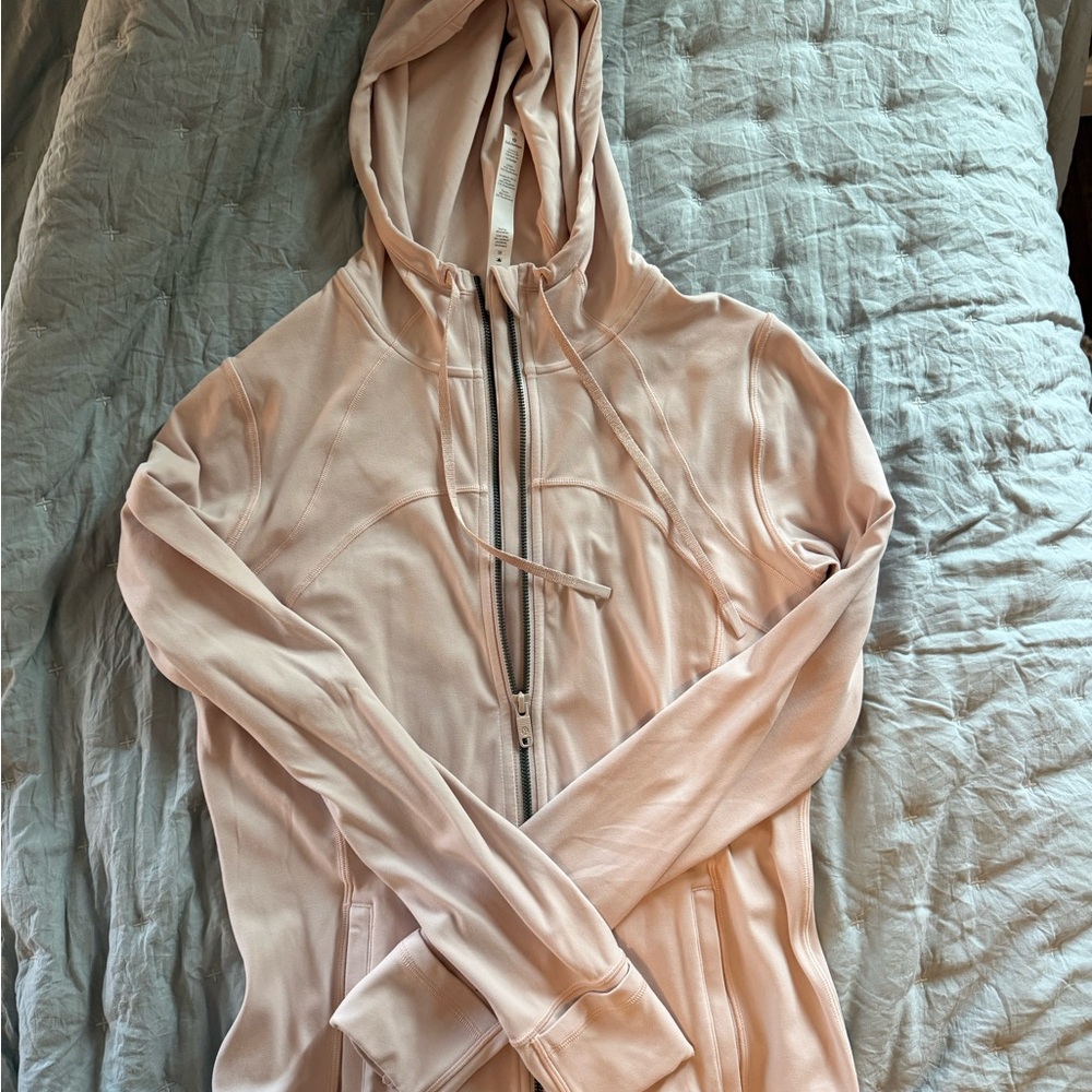 Lululemon Athletica Blush Pink Zip-Up Jacket